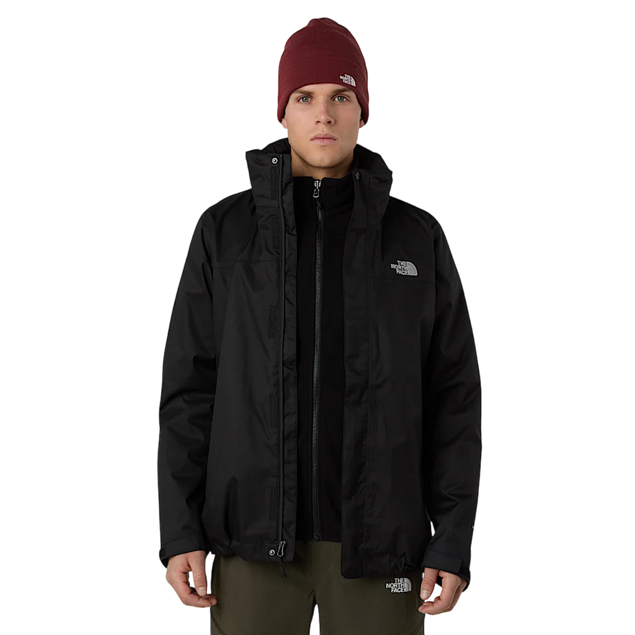 The North Face Evolve II Triclimate NF00CG55JK31 Uomo Nero - Giacca 3 in 1