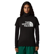 The North Face maglietta manica corta da donna Easy nf0a8a6djk3 nero