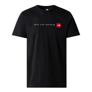 The North Face maglietta manica corta da uomo Never Stop Exploring NF0A87NSLK3 nero