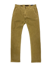 Trez Prot-Cord T M45732 Pantalone Uomo Velluto Coste Beige Slim Elasticizzato