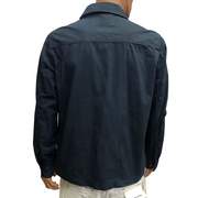 Trez giubbino da uomo in cotone Gink M48680 251 blu