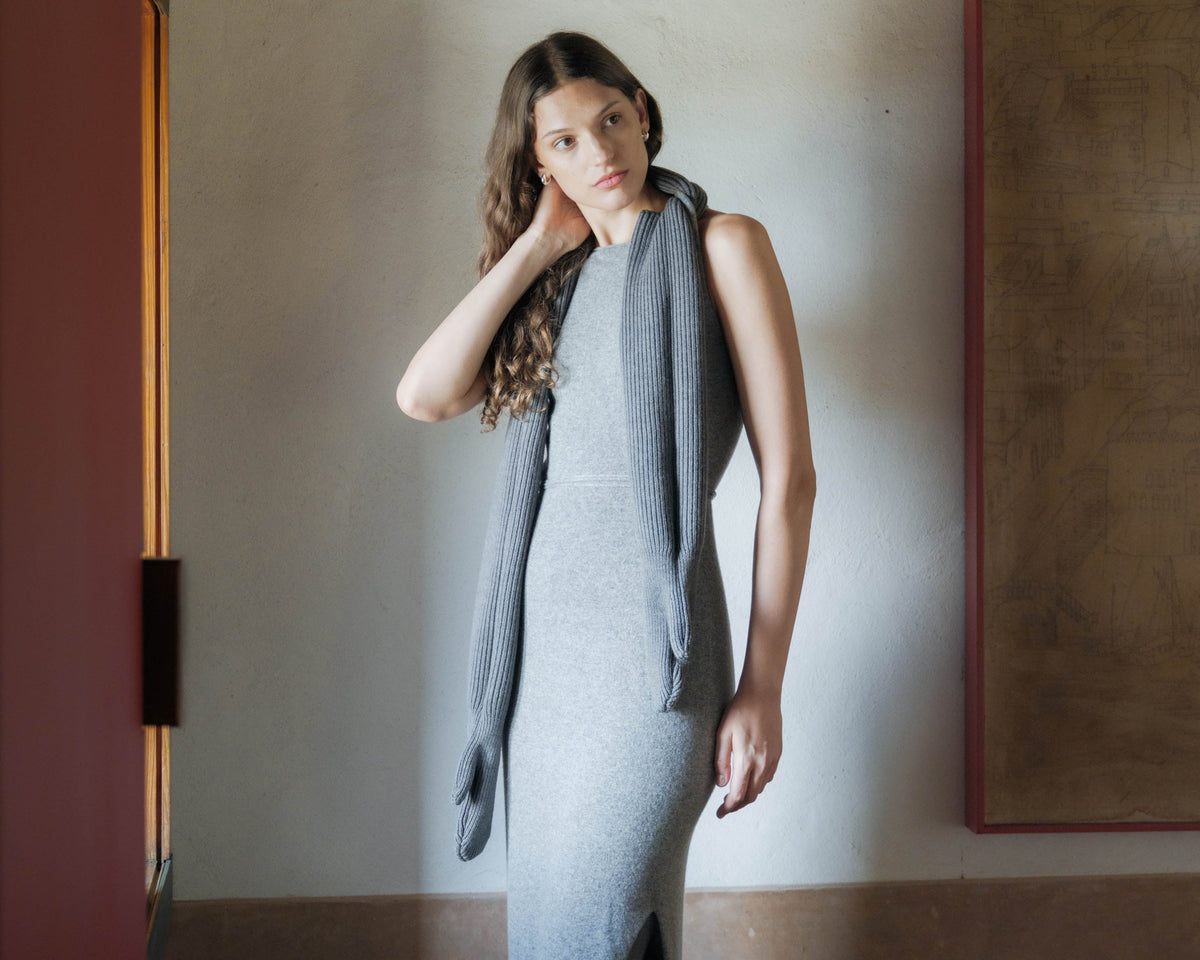 Extra Fine Merino Scarf/Glove
