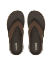 Skechers Go Walk Flex Sandal Vallejo 229202/CHOC Sandali Uomo Marrone