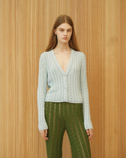 Cotton Cable Cardigan