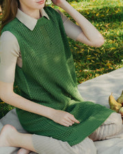 Cotton Crochet Dress