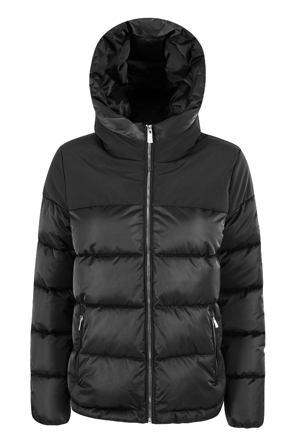 Yes Zee Giubbino Donna Bomber 1030 J032 0801 Nero – Trend e Comfort