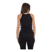 Yes Zee Canotta Donna Applicazioni Gioiello M242/IF00 Nero