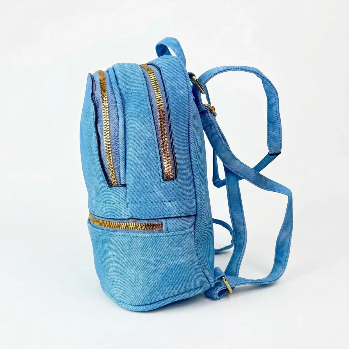 Azzurra Zaino Mini in Denim Blu