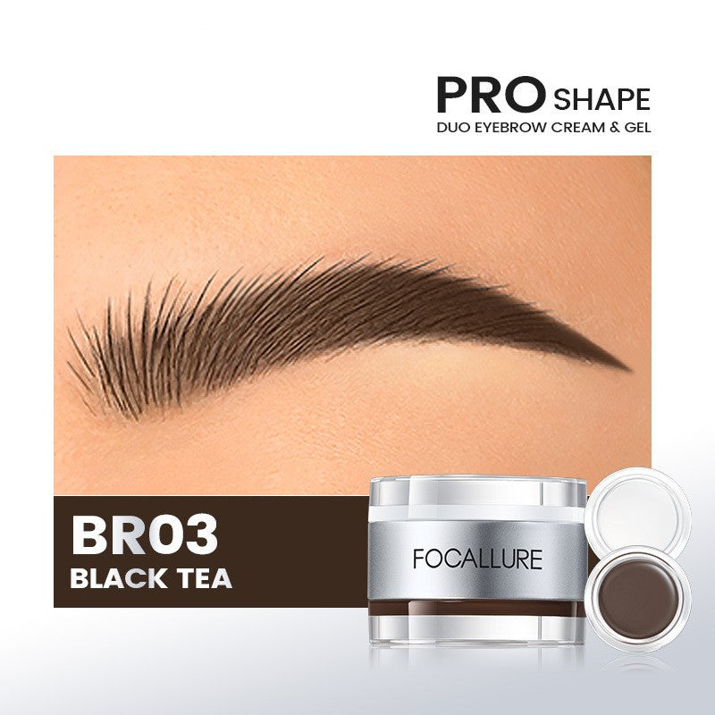 Double Layer Brow Cream Eyebrow Soap