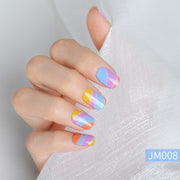 Semi-curing Gel Nail Sticker