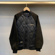 Stitching Design Baseball Uniform Cotton-padded Jacket