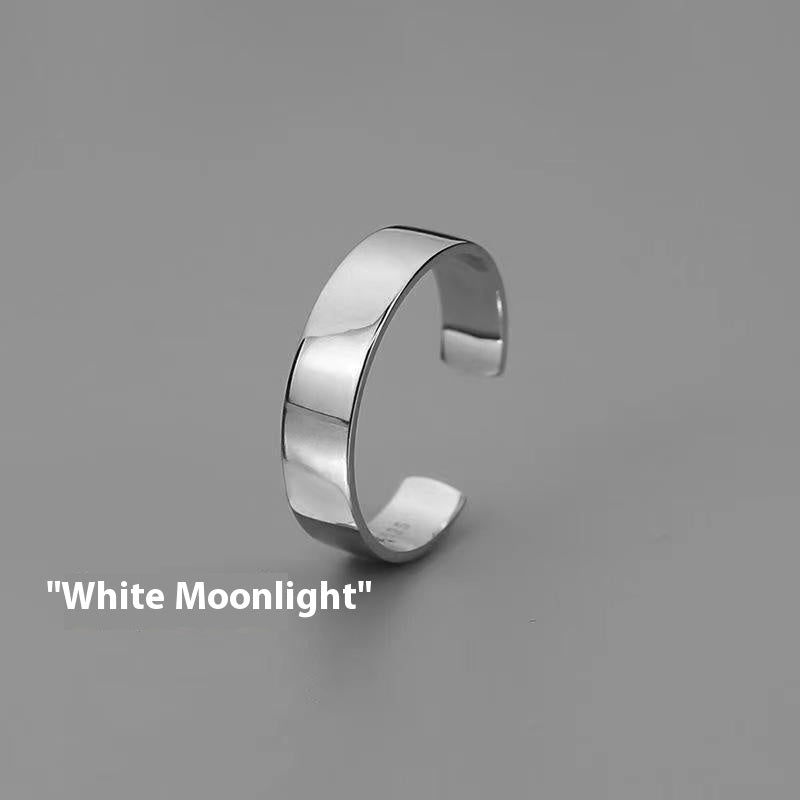 Hip Hop Men's Ring Retro Easy Matching Adjustable