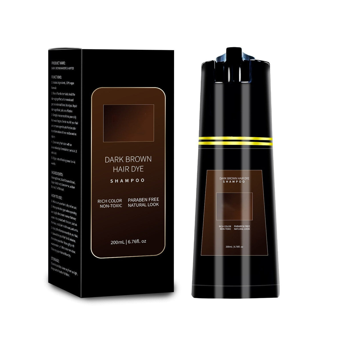 Fast Color Control Oil Hair Care Color Shampoo Fluffy