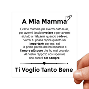 Cartoncini con dediche Donna