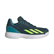 Scarpe Courtflash Junior Arctic Night/Lucid Lemon/Arctic Fusion