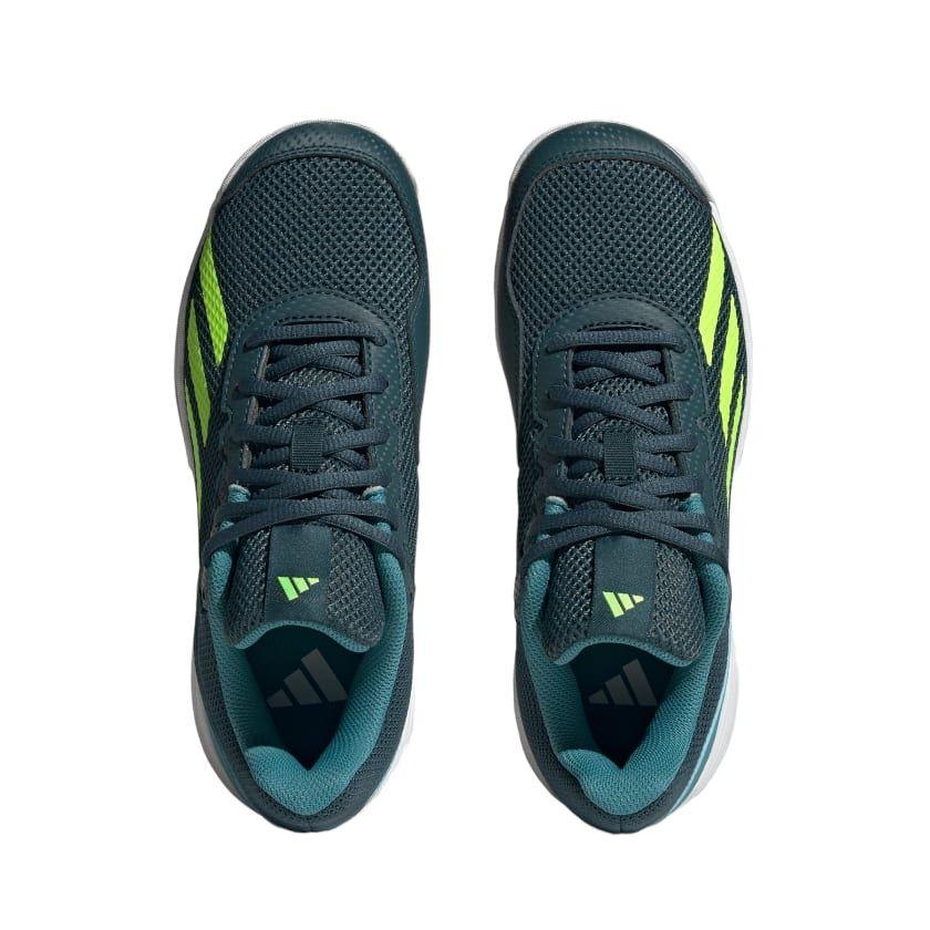 Scarpe Courtflash Junior Arctic Night/Lucid Lemon/Arctic Fusion