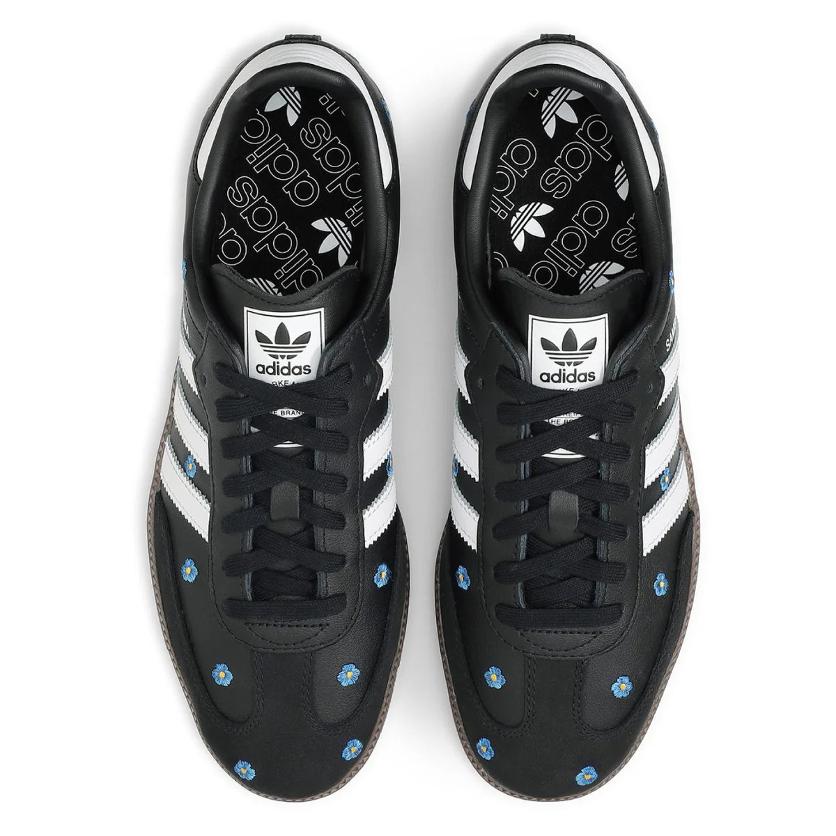 adidas Samba Light Blue Floral Core Black