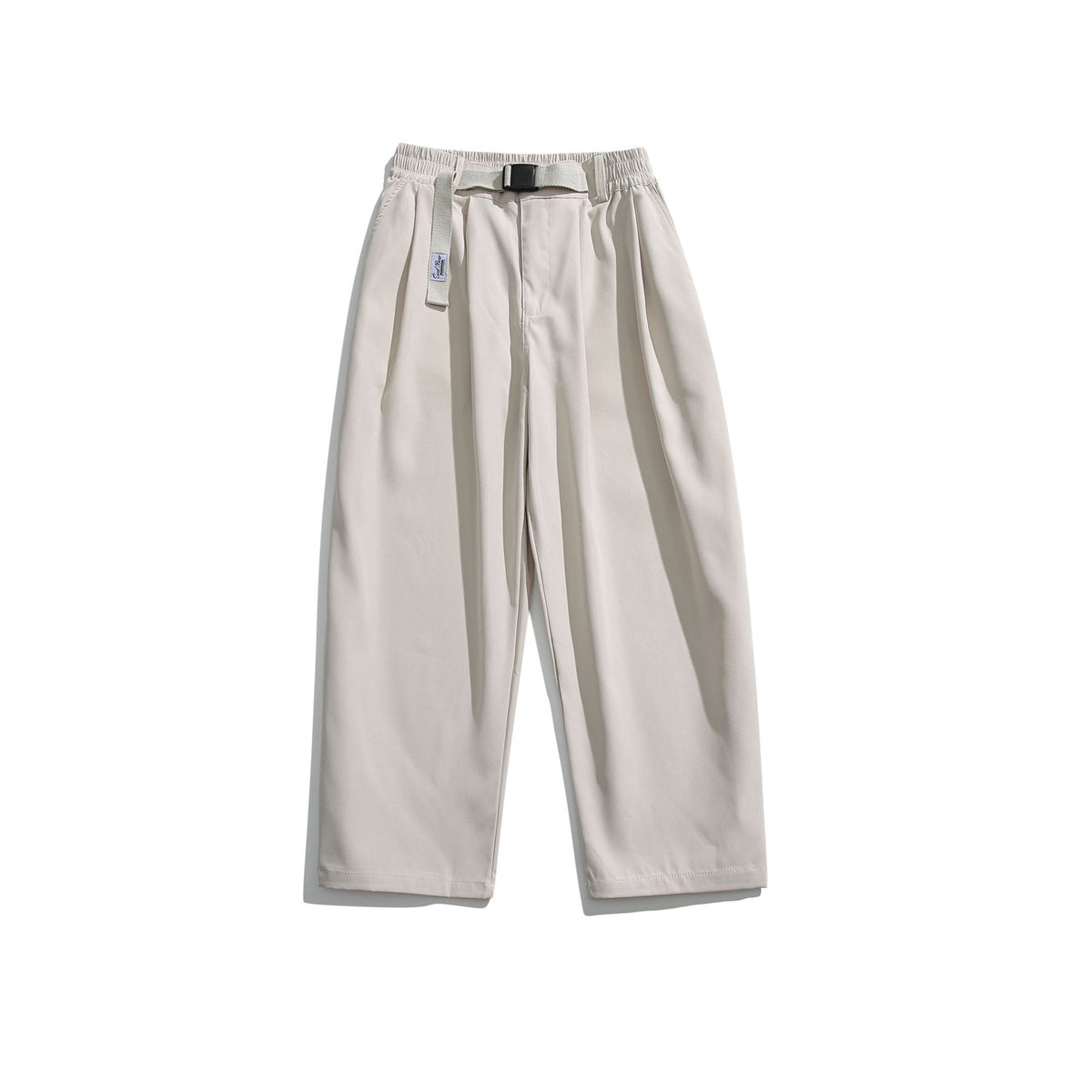 Retro Simple Solid Color Casual Pants