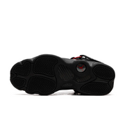 Jordan 6 Rings Black Anthracite Fire Red