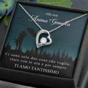 Collana Alla Mia Anima Gemella - Ti Amo tantissimo.