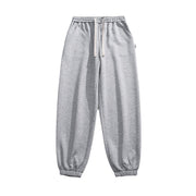 Hong Kong Style Loose Cropped Pants Solid Color Casual Fashion All-matching