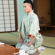 Japanese Kimono Men's Traditional Formal Wear Summer