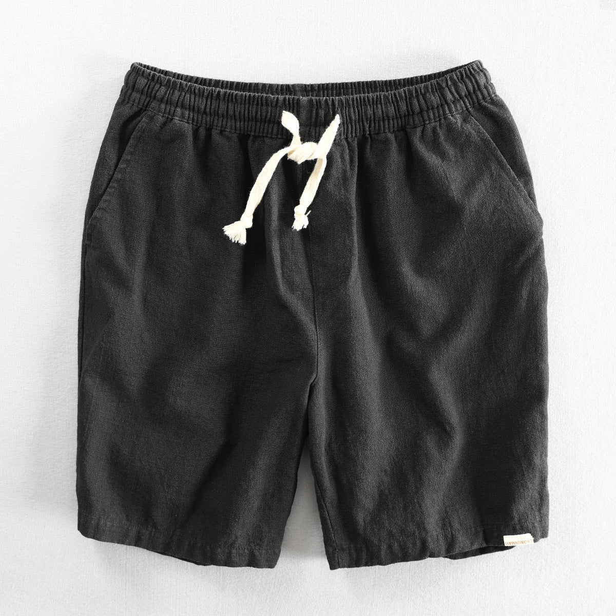 Pantaloni casual cropped elasticizzati da uomo