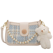 New Shoulder Bag Girls' Casual Messenger Bag Pendant
