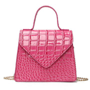 PU Chain Portable Shoulder Crossbody Bag