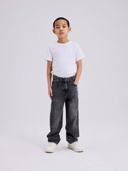 Name It Ryan 13224456 Junior Jeans Dritto Nero Slavato Marrone