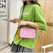 Transparent Square Fashion Trend Jelly Single Shoulder Diagonal Cross Bag