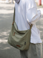 Women's Large Capacity Waterproof Oxford Cloth Crossbody Bag