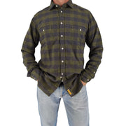 Camicia Maine Uomo Green/Blue