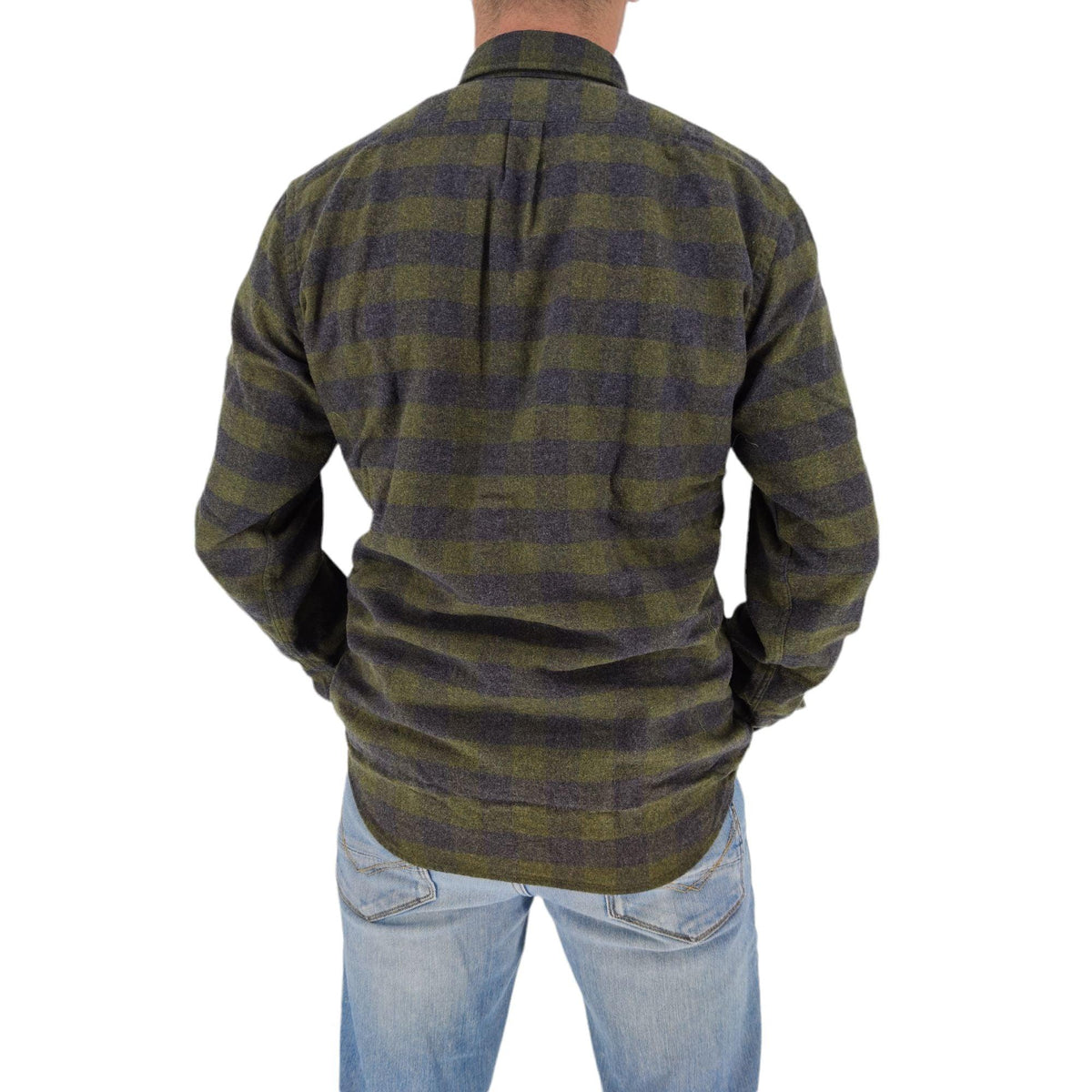 Camicia Maine Uomo Green/Blue