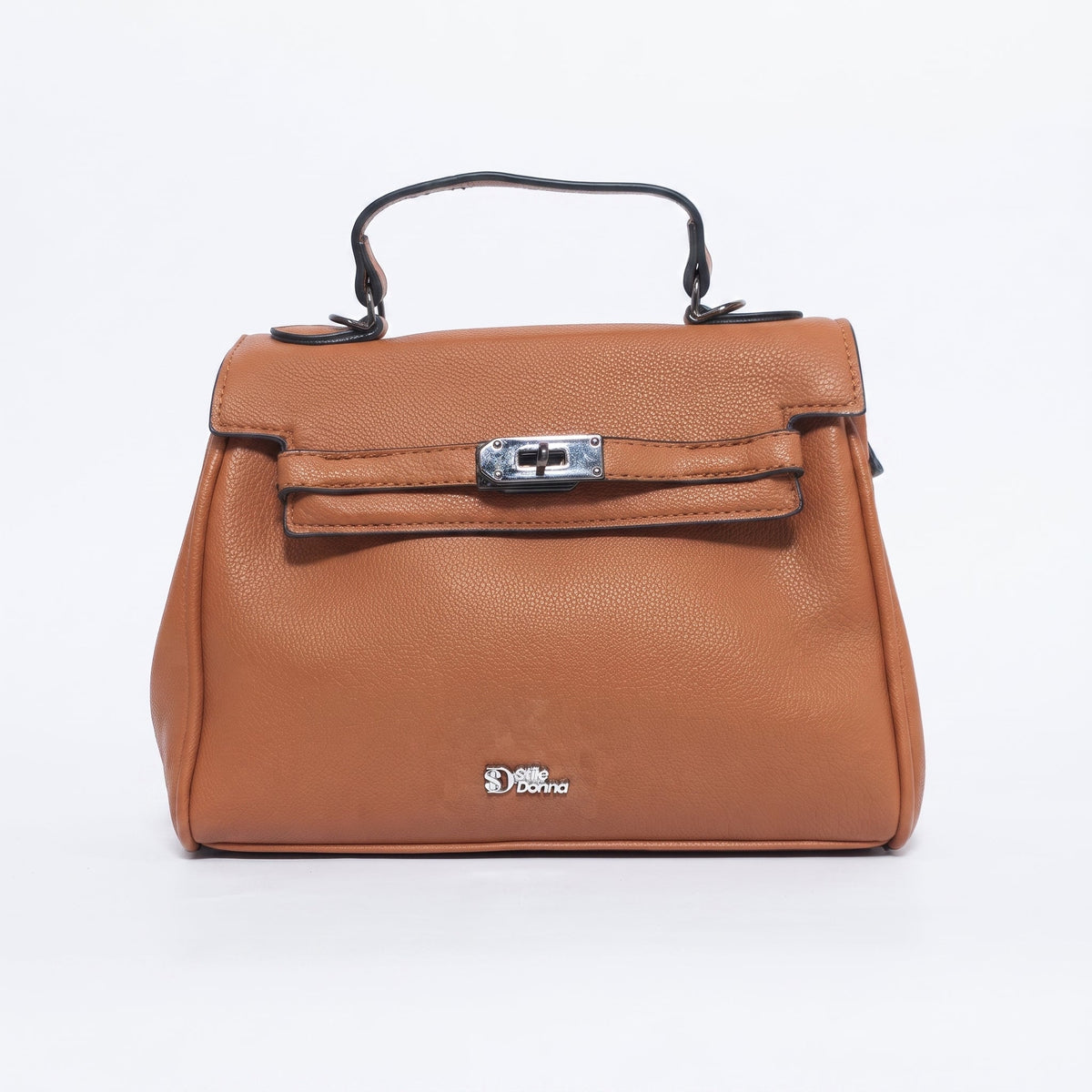 Noemi Borsa a Mano in Ecopelle Marrone
