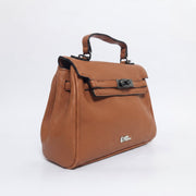 Noemi Borsa a Mano in Ecopelle Marrone
