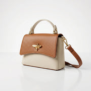 Ninfa Borsa Farfalla in Vera Pelle