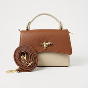 Ninfa Borsa Farfalla in Vera Pelle