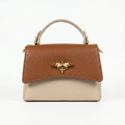 Ninfa Borsa Farfalla in Vera Pelle