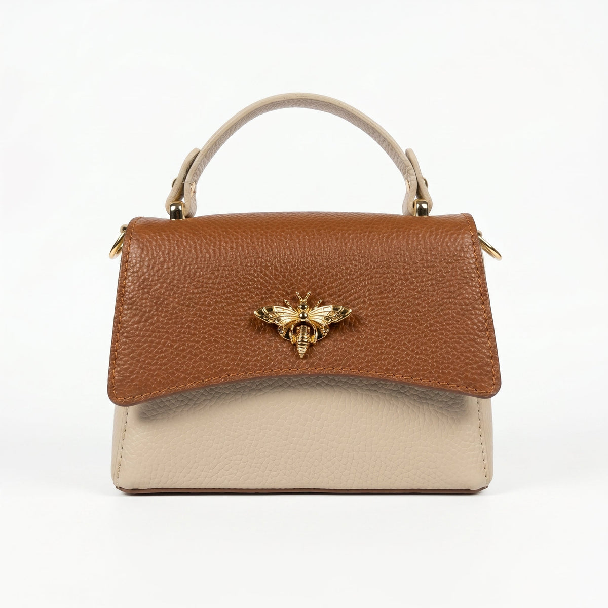 Ninfa Borsa Farfalla in Vera Pelle
