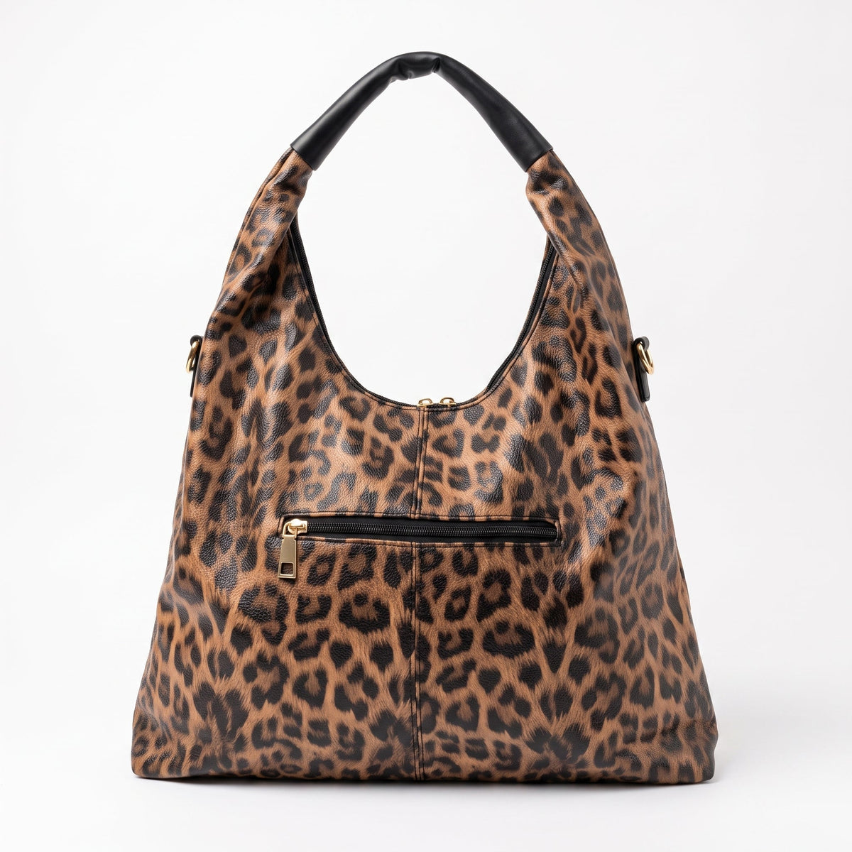 Leila Borsa Hobo Leopardata in Ecopelle