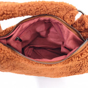 Orsola Borsa Hobo Trama Orsacchiotto Marrone