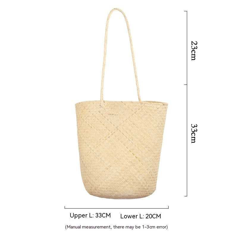Handmade Woven Single Shoulder Collar Bag