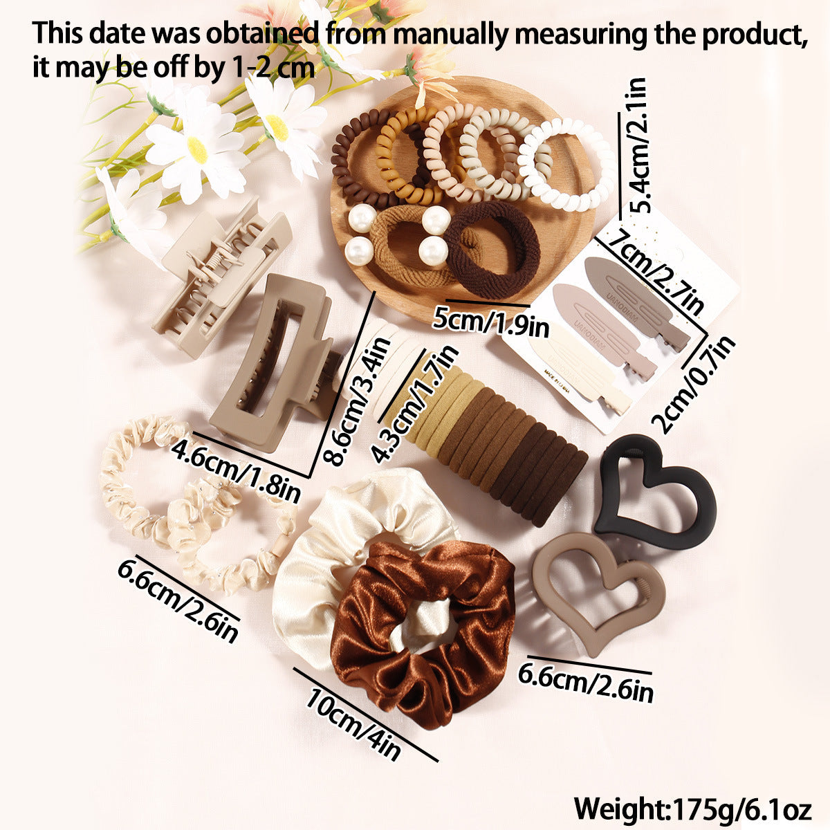 Style Coffee Series Combination Suit Barrettes