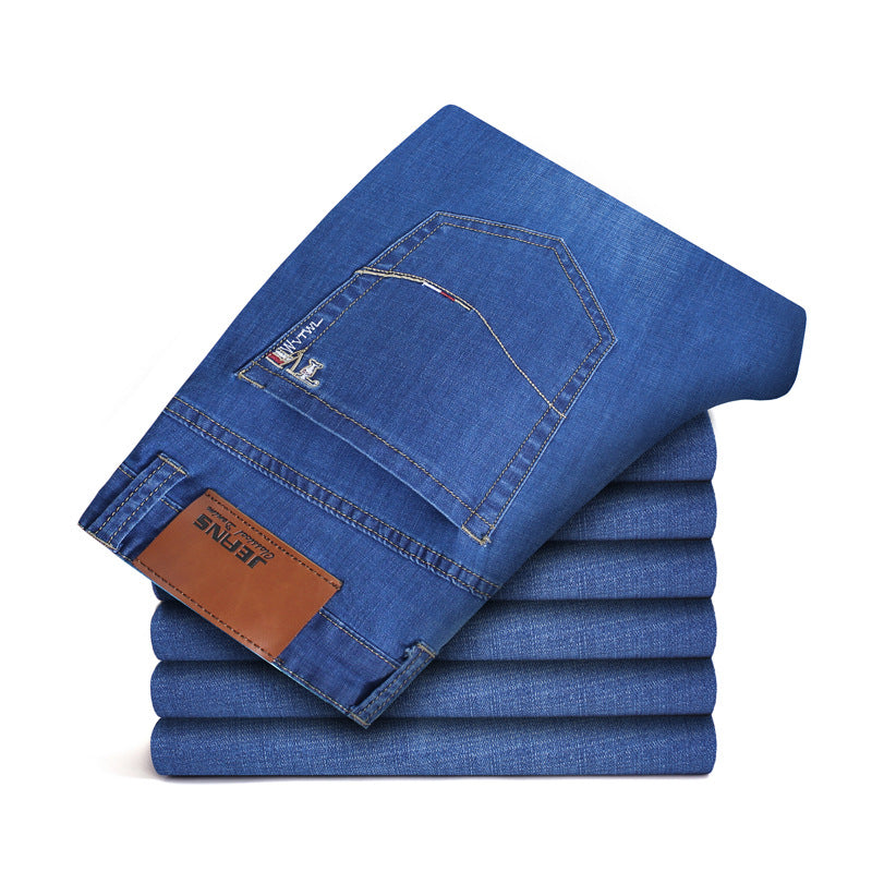 Straight Stretch Slimming Men's Clothing