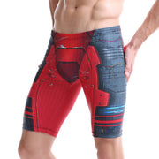 Men's Fashion Competition Quick-drying Swimming Trunks Hot Spring Shorts