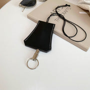 Long Leather Pull Necklace Niche Accessories