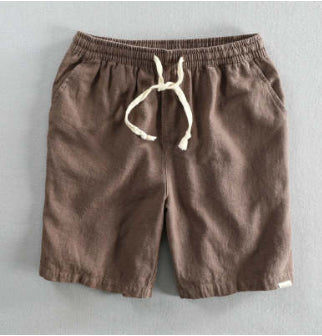 Pantaloni casual cropped elasticizzati da uomo