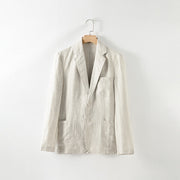 Casual Linen Suit Thin Jacket
