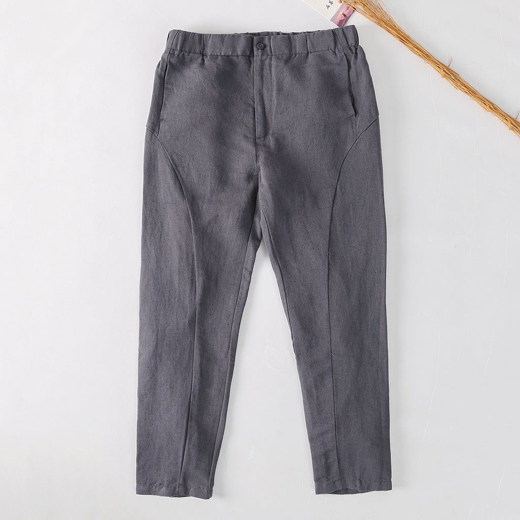 Spring Men's Casual Linen Pants